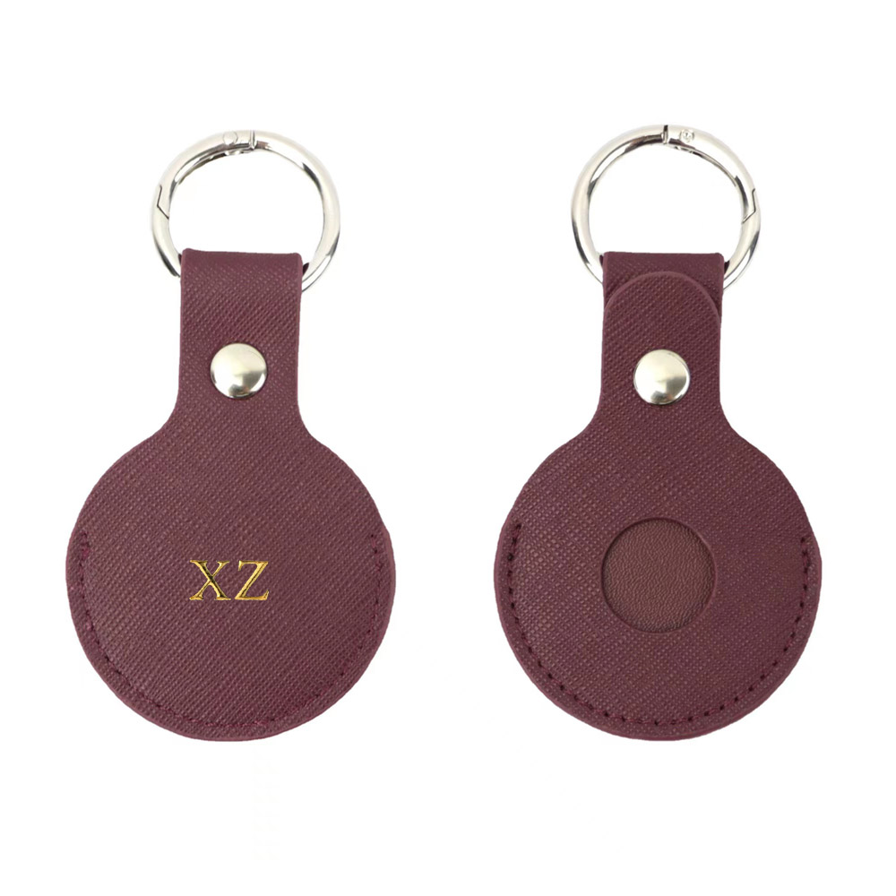 حروف أولية ذهبية مخصصة لعلامات - مراجعة Monogram Keychain Leather وسعره